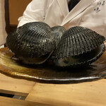 一本杉 川嶋 - 特大赤貝
