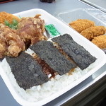 日本亭 - のりから弁当550円