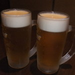 Assarikushiyakibummeirou - 生ビール　ヤッホー＾＾