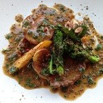 Felicelina - 酵素ポークのフライパン焼き ビネガー風味のマスタードソース