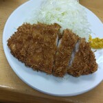 とんかつ山家 - ロースカツ