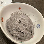 城北飯店 - 黒ごまのアイスクリーム