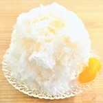 かき氷店 ミゾレヤ - かき氷 金のみぞれ（with レモンシロップ）