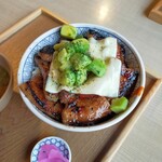 元祖豚丼屋 TONTON - アボチートマト豚丼、大盛り