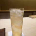 明寂 - 梅酒のソーダ割