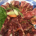 焼肉 きよみず - 上ハラミ、上カルビ