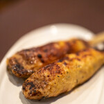 比内地鶏本格焼酎 海舟 - 2022.5 大山鶏 つくね（180円）