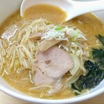 宝龍 - セットの味噌ラーメン【Apr.2022】