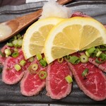 なみかた羊肉店 - ひつじのたたき ￥500