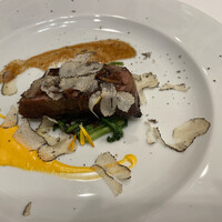 Ristorante IL PRINCIPE - ⚫︎薩摩黒牛A5ランクフィレ肉アッロースト　
                      鹿児島県産　薩摩黒牛。
                      バルサミコを煮込んだソース。