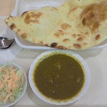 アドレー - チキンほうれん草カレー(780円)