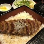 極上赤身ステーキ重