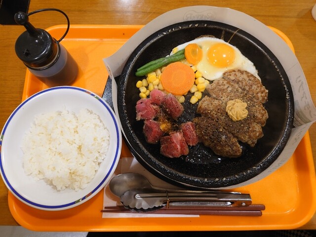 ペッパーランチ イオンモール大曲店 - 飯詰（ステーキ）の写真