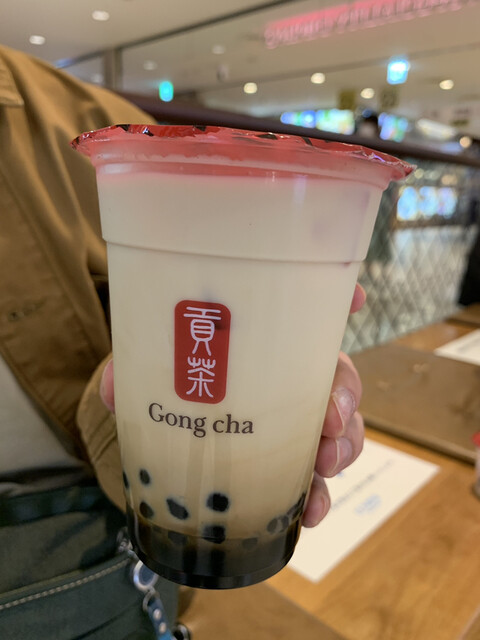 ゴンチャのカラフルドリンク