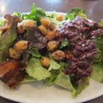(ノ∇≦❤)平日ランチ：1200円のサラダ(’13.02月より)