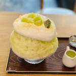サカノウエカフェ - 青肉生メロン　1,600円