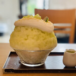 サカノウエカフェ - 青肉生メロン　1,600円