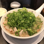 来来亭 - ラーメン＋トッピング刻みネギ