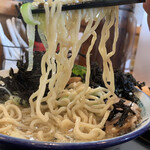 中華蕎麦 春馬 - 麺上げ失敗したぁ〜