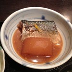 花わさび - さば味噌煮