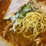 柳華亭 - 麺のアップ