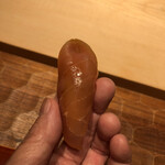 初音鮨 - まかじき　見ての通りささみの食感と味