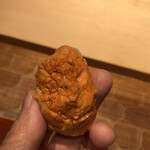 初音鮨 - あん肝　いつもの甘辛感とは別物　美味い！