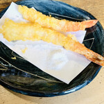 Kochi - 写真撮り忘れて一口食べちゃった海老天の単品