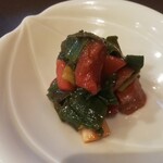 山利喜 本館 - マグロとねぎのぬた