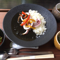 TexturA - カジュアルランチ　イカの墨煮とバターライス