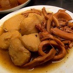 三河屋食堂 - イカ＆里芋煮