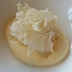 MAISON LAFITE - 炙った烏賊と何とかのムース・・何とかという（忘れました）お野菜ベースのムース絶品でした。烏賊も甘いですね。上には「フレッシュカリフラワー」が乗せられています。甘いですね