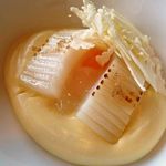 MAISON LAFITE - 烏賊の下には「ウズラ卵」が入っていて混ぜて頂くとさらに美味しい。 