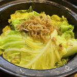 圭蔵 - 春キャベツ酒蒸し