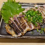 和洋台所 よつ葉 - 料理写真:阿波尾鳥モモたたき