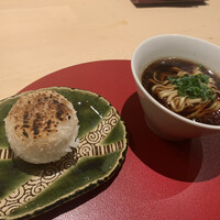 備長炭焼鳥 鳥しげ - 〆のらーめんと焼きおにぎり