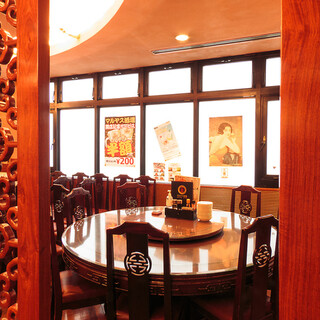 プライベート感満載の個室空間