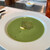 ブノワ - 料理写真:グリーンピースのスープ。素材だけの鮮やかな色、ふくよかな豆の美味しさが、きれいに引き出されています。