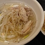 香味餃子 - 鶏ねぎ麺