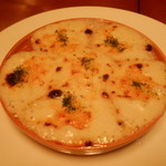 蟹味噌とホタテのグラタン(１５１０円)