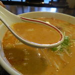 和が家 - 辛辛坦々麺のスープ