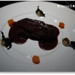 Ｓ+　エス・プリュス - 蝦夷鹿　やわらかいモモ肉のグリエ
      カシスのソース