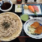 Isomaru Suisan - 磯丸ちょい寿司セット ¥868（税込）