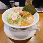 からみそラーメン ふくろう - からみそラーメン全部のせ