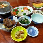 崎野屋 - 夕食