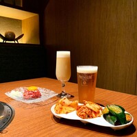 焼肉冷麺 ユッチャン 北新地店 - ビールがうまい❗️
