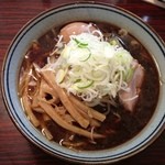 麺武 ざぼん - 醤油ラーメン750円＋煮たまご100円