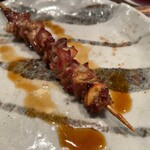 鳥茂 - 動脈と気管と喉笛の串