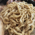 ラーメン二郎 - カタカタでお願いしたワッシワシ麺　最高に美味し！