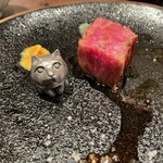 鳥茂 - 一口サーロイン ごはんと一緒に